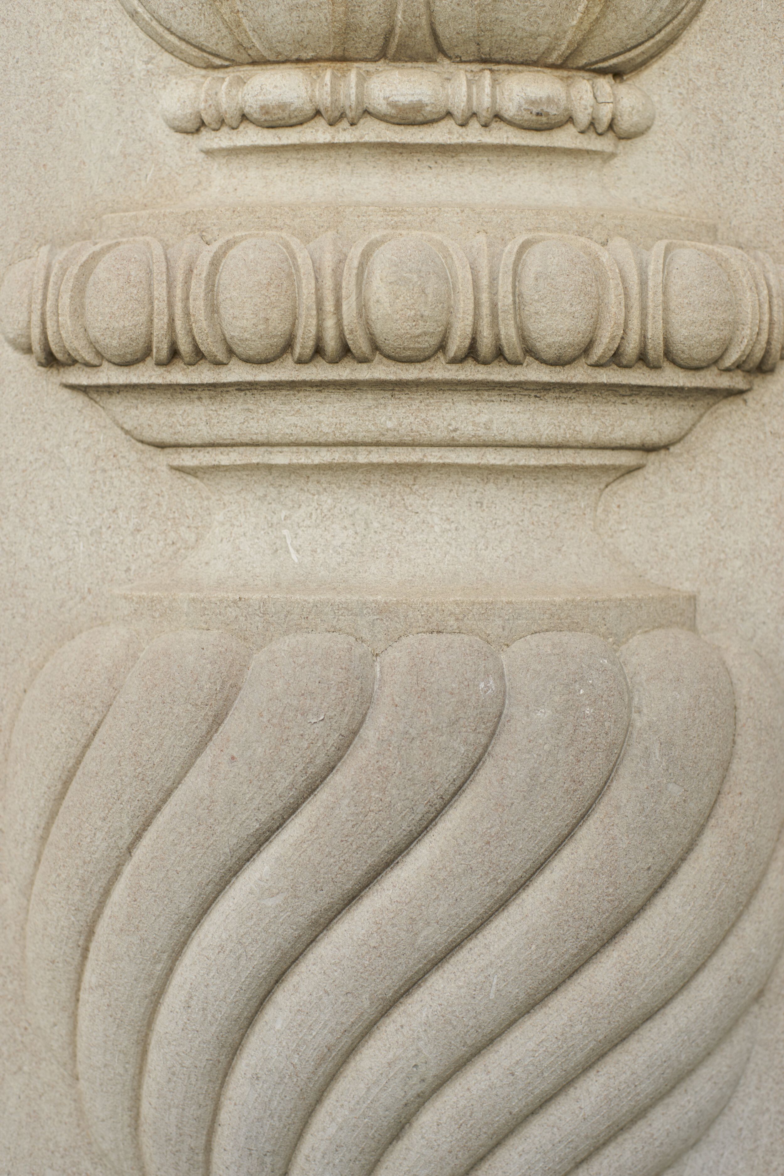 Candoro Marble Building detail. Bruce Cole Photography