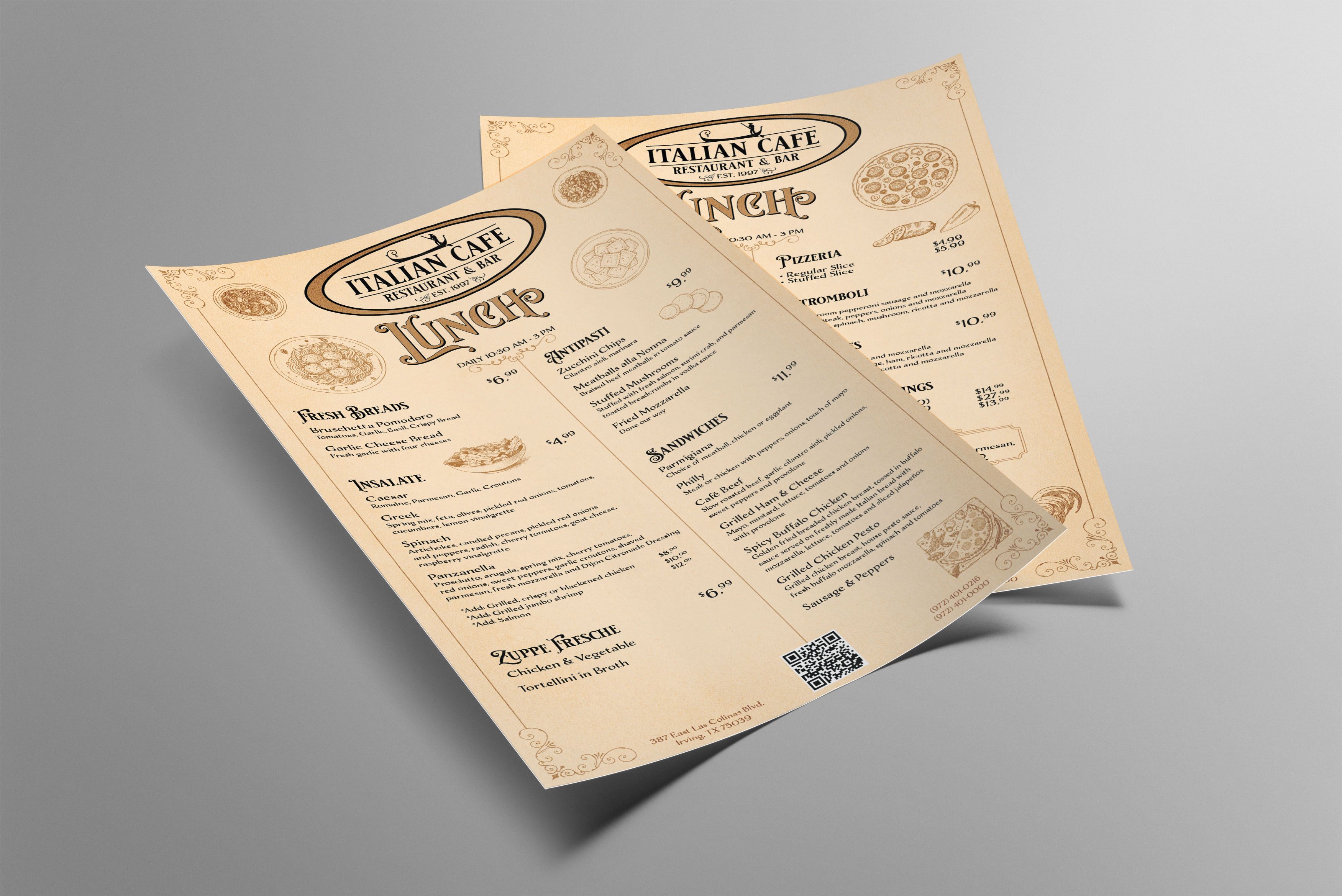 Lunch Menus